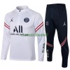 Paris Saint-Germain Ensemble Sweat d'Entraînement Quarter-Zip 22-23 Blanche Pour Enfant